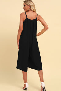 Spaghetti Strap Scoop Neck Jumpsuit