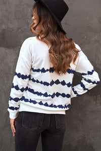 Tie-Dye Drop Shoulder Sweatshirt